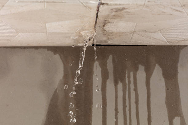 Professional Sewage Cleanup technician working in Middletown, MO